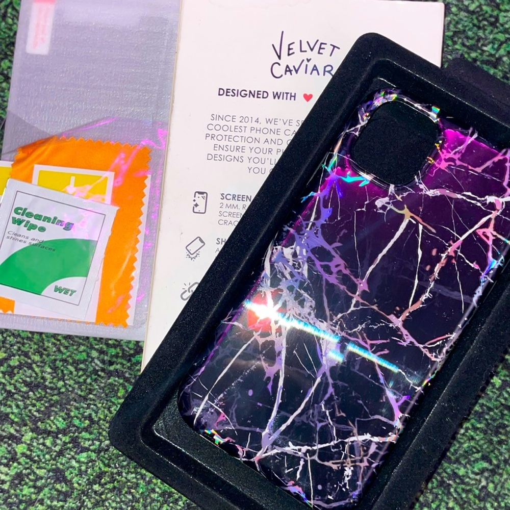 NEW W/BOX Velvet Caviar iPhone 11 case *comes w/ glass screen protector+supplies